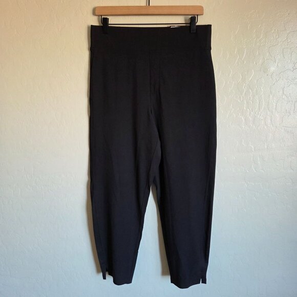 Kirkland Signature Lightweight Ankle Pants Cropped Black Size Womens Medium NEW - Picture 1 of 11
